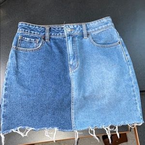 PacSun Jean Skirt